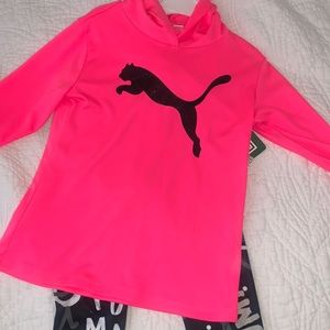 Girls size 6 Puma Outfit